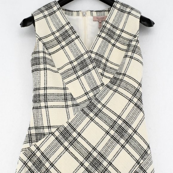 Rebecca Taylor Womens Short Dress Bias-Cut Sleeveless V-Neck A-Line NEW Size 0 - Picture 4 of 7